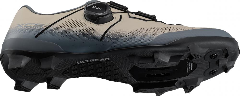 SHIMANO Fahrradschuhe XC503 Damen MTB SPD Größe 41 Beige Fahrradschuhe - BOA Verschluss und ULTREAD XC Sohle