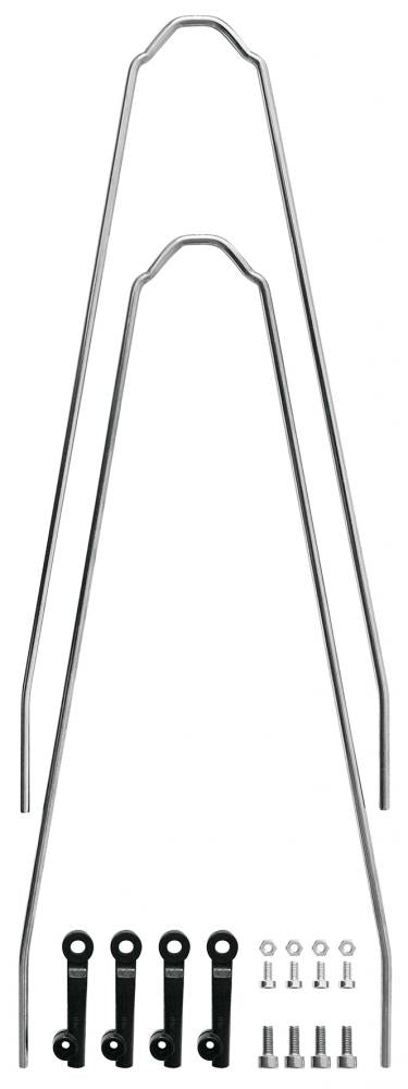 SKS Strebenset für Velo55 Junior passgenau für 24\" Schutzbleche, inklusive Montagematerial. Ideal für Kinder- und Jugendfahrräder. Robust und langlebig