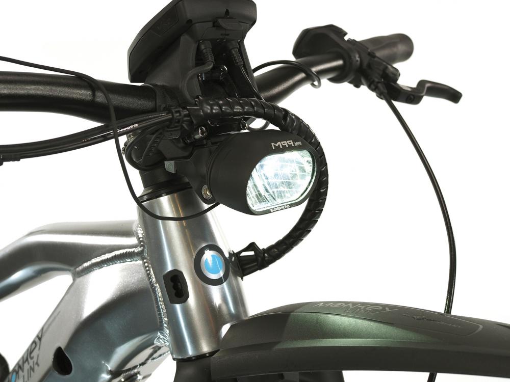 Supernova M99 Mini Pro-25 MonkeyLink LED-Scheinwerfer: 1.150 Lumen Fernlicht, 450 Lumen Abblendlicht, kompatibel mit Shimano EP8, TQ, Specialized Turbo Levo, Yamaha PW-X3