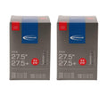 Schwalbe 2x Fahrradschlauch SV21F Freeride 27.5 Zoll 650B 54/75-584 für 2.10-3.00" Reifen