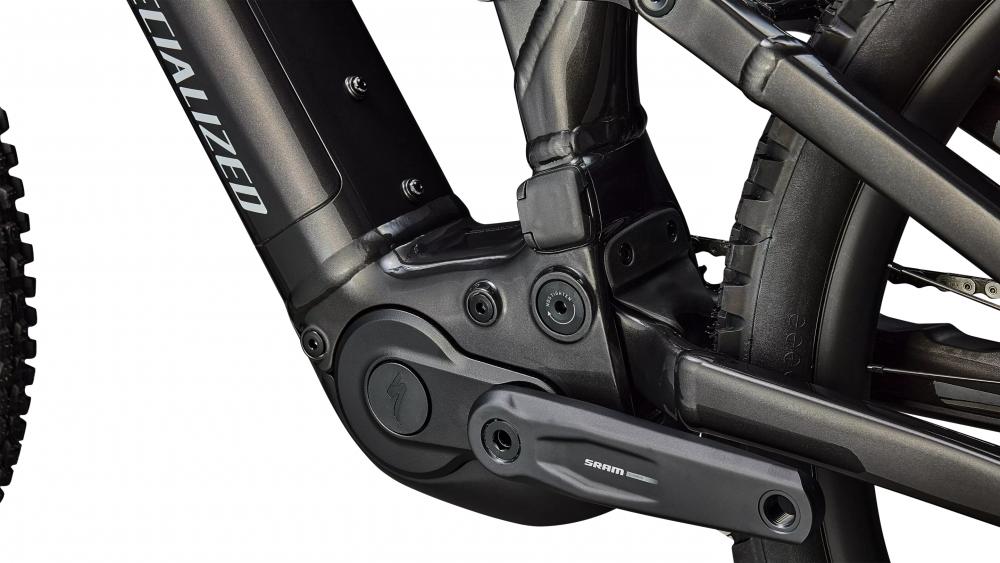 SPECIALIZED Turbo Levo 4 Alloy E-Mountainbike 101 Nm 666 Watt 840 Wattstunden Gloss Metallic Obsidian-Silver Dust Größe S3 - E-Mountain Bike