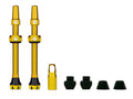 Muc Off Tubeless Valve Kit V2 Universal for MTB & Road gold 60mm