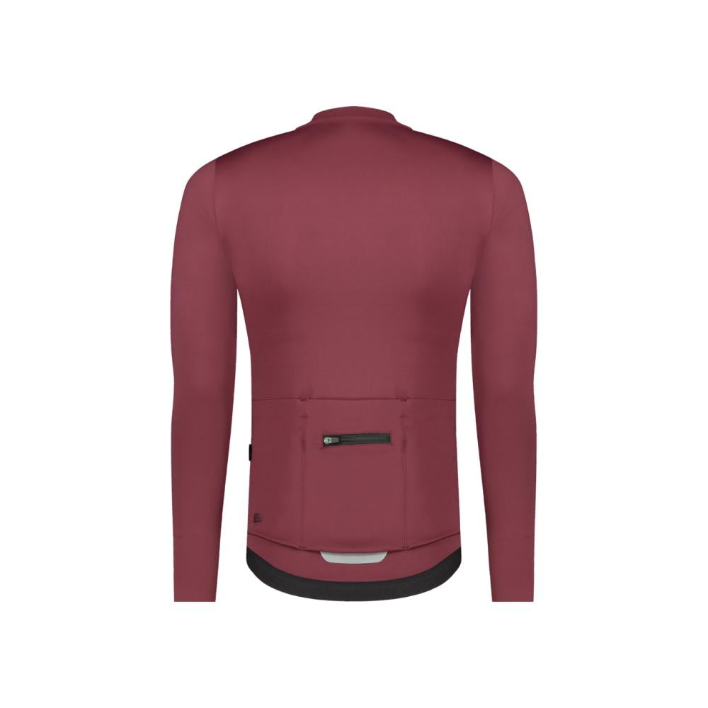 BBB Cycling BBB Langarmtrikot Essence LS XXL rot - wärmendes, atmungsaktives Radtrikot