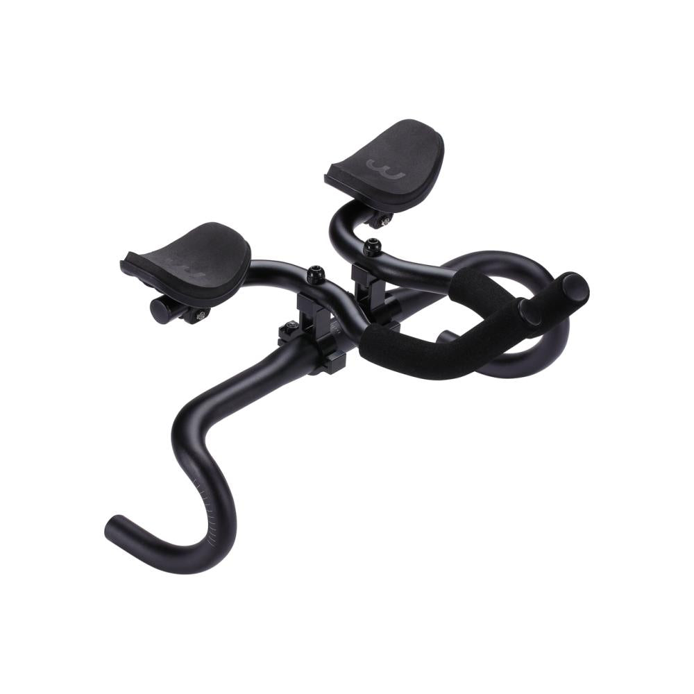 BBB Cycling AeroComfort Rennradlenker schwarz, aerodynamisch und komfortabel, mit Armauflagen.