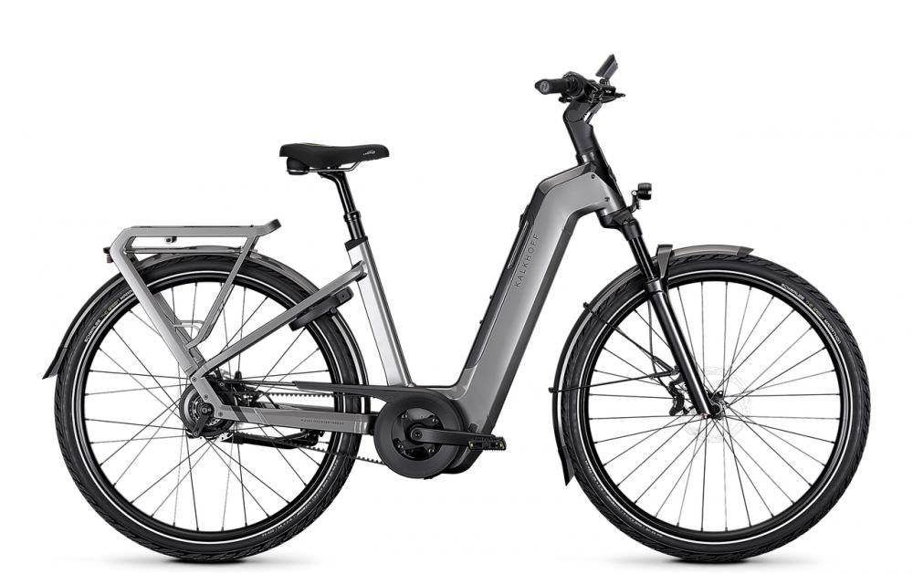Kalkhoff IMAGE 5+ ADVANCE BLX 29in XL jetgrey / diamondblack glossy - komfortables City-E-Bike