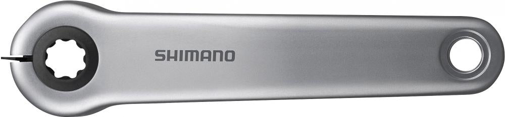 SHIMANO Kurbelarmset E-BIKE SYSTEMS FC-E6100 - 170 mm, Silber