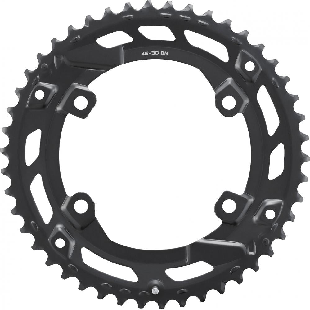 SHIMANO Kettenblatt CUES FC-U6000-2 46Z-BN - effiziente Kraftübertragung für moderne Antriebe