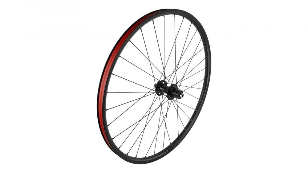 TURBO Laufrad 700C Hinterrad Aluminium 12x148mm Disc 6-Bolt 32H Shimano 10-fach - Schwarz