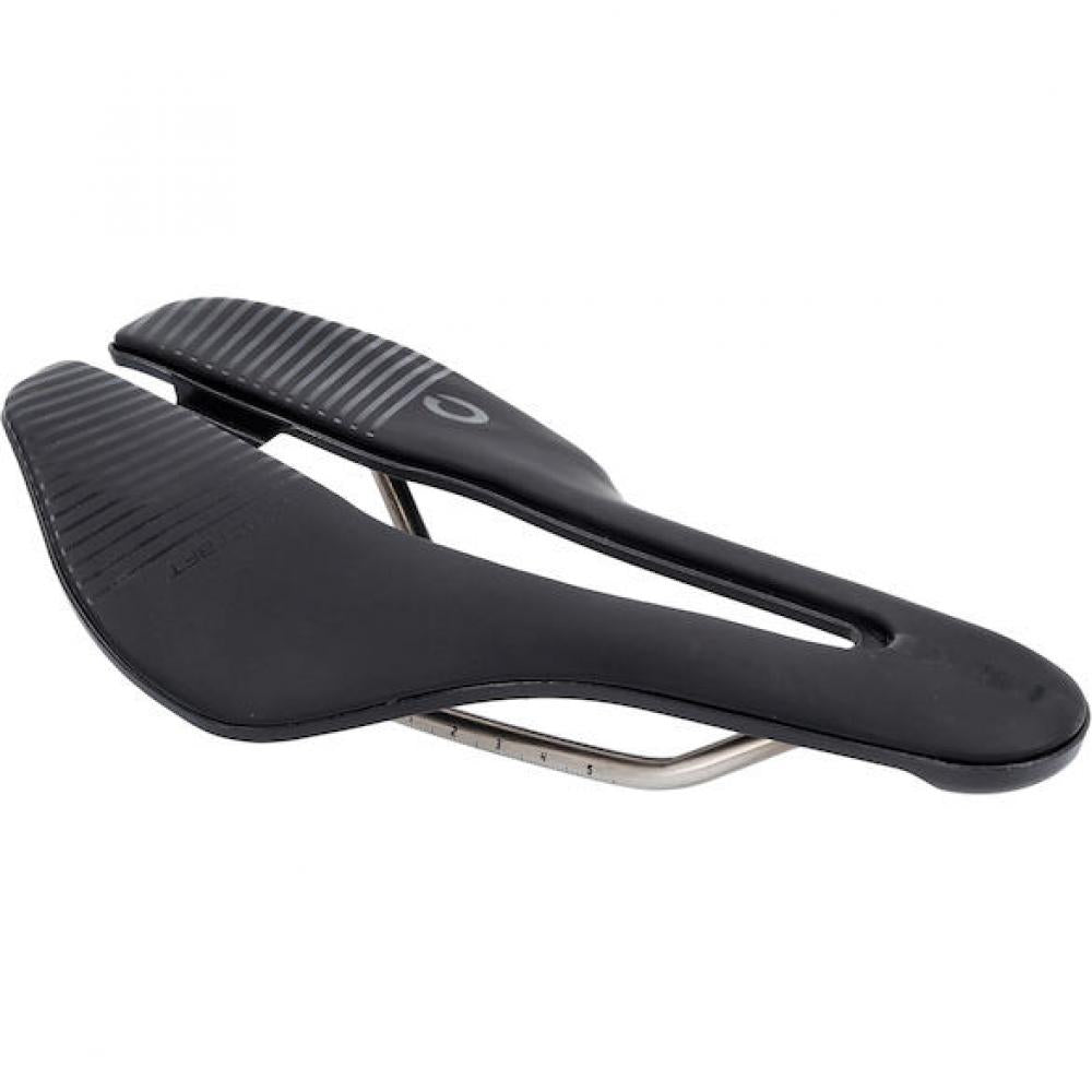 Procraft Sattel Tempo Advanced 140 x 240 mm Schwarz - komfortabler Rennrad-Sattel mit Entlastungskanal