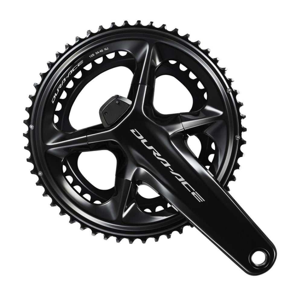 Shimano Dura-Ace FC-R9200-P Powermeter Kurbelgarnitur 2x12-fach 175 Millimeter 52-36 Zähne schwarz - HOLLOWTECH II