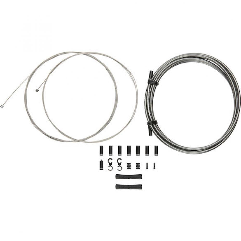 Jagwire Schaltzugset Road & Mountain Sport Universal Grau - präzise Schaltperformance