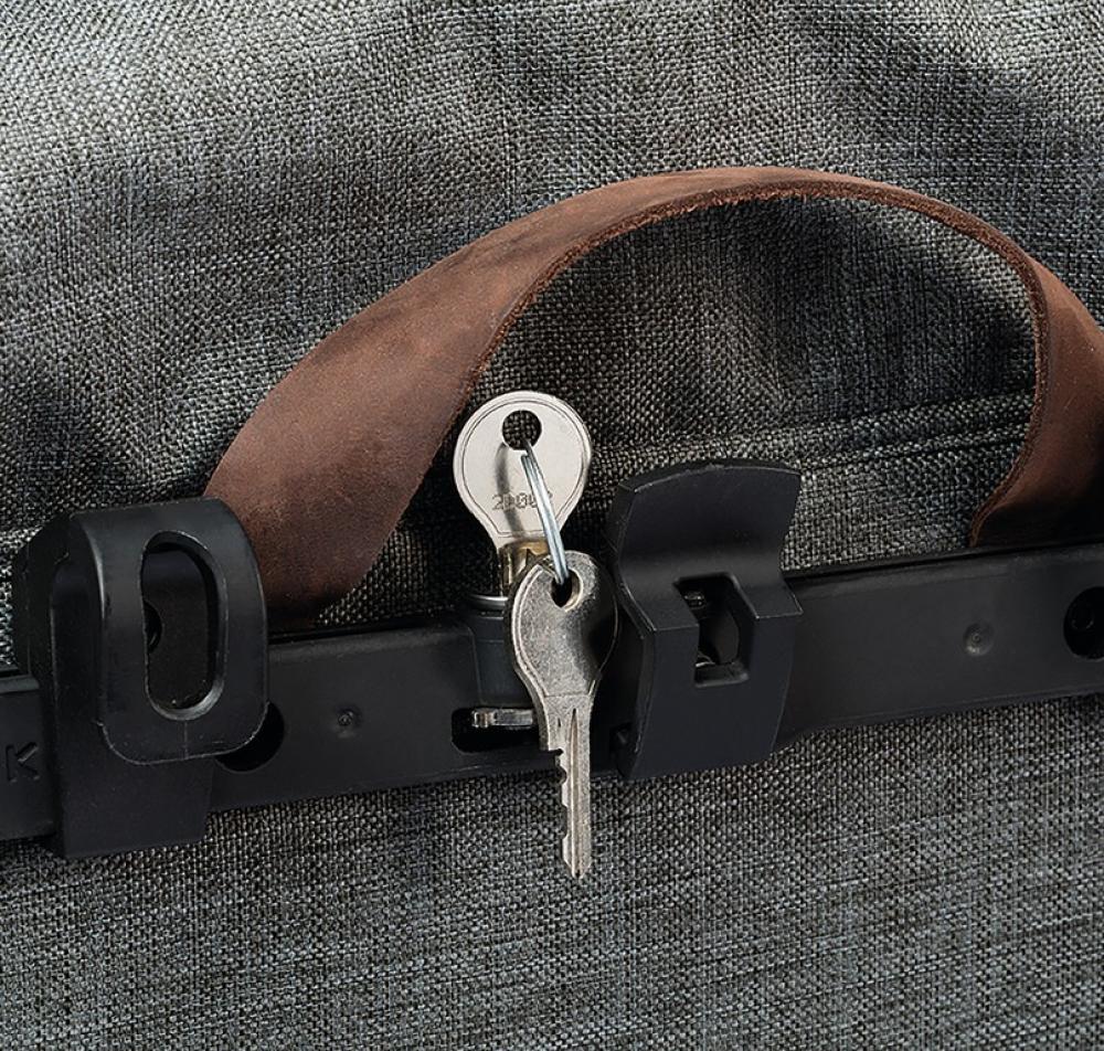 fahrradtasche diebstahlsicherung Racktime Secureit Sidebag Schloss 2er Set