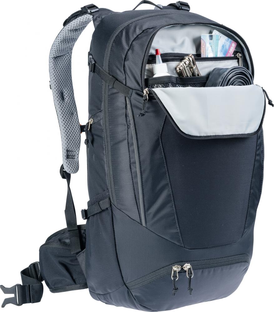 Deuter Trans Alpine 32 EL Fahrradrucksack - Mehrtagesrucksack für Alpenüberquerung