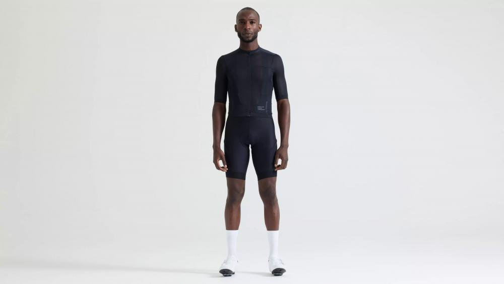 PRIME LT Jersey SS Men BLK XL - Atmungsaktives Kurzarm Fahrradtrikot Herren Schwarz