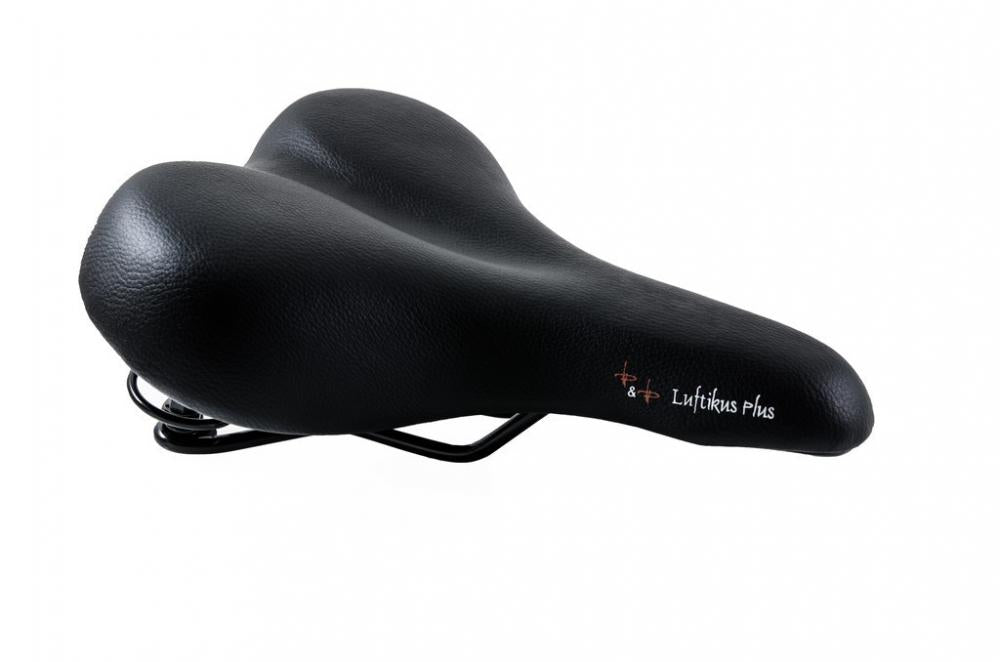 P&P Bequemsattel Luftikus Plus 608P schwarz, Uni, 280x210mm