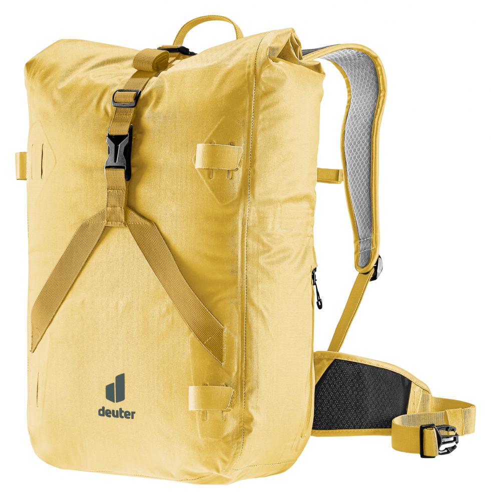 Deuter Amager 25+5 Fahrradrucksack wasserdicht 25 L Dune - Ergonomischer Pendler-Rucksack