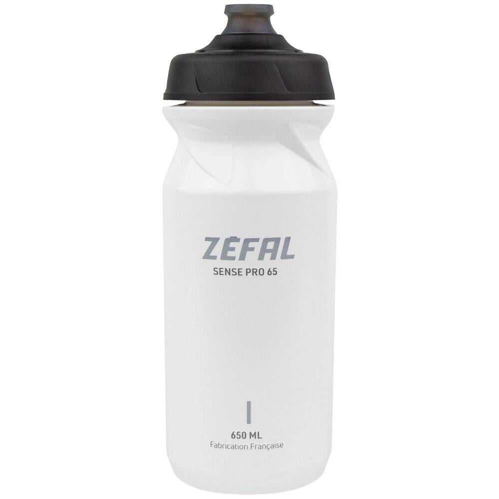 Zéfal Sense Pro 650 Trinkflasche 650ml Grau - Auslaufsichere Fahrrad Sportflasche