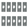 SKS Selbstsichernde Mutter V-Adapter 10er Set Hochwertige, korrosionsbeständige Muttern für sichere V-Adapter-Montage, passend für SKS-Fahrradkomponenten