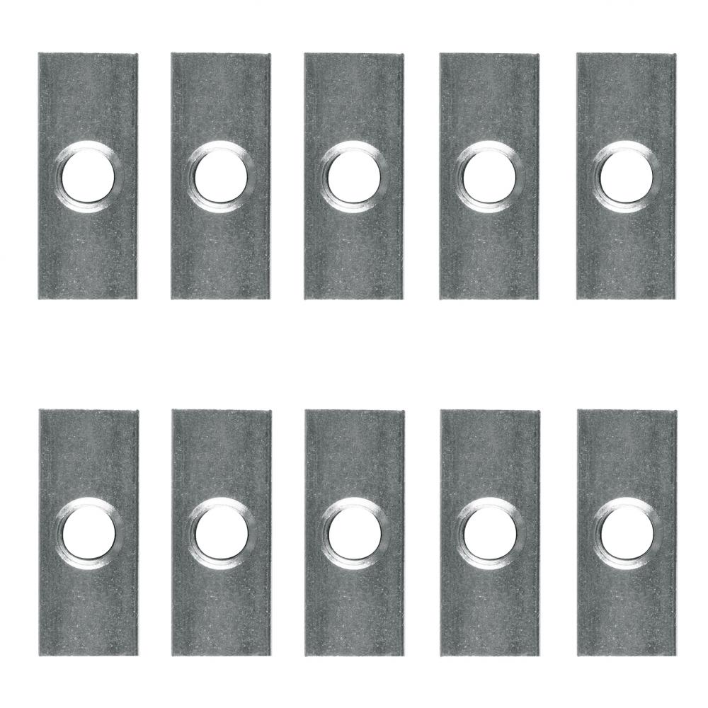 SKS Selbstsichernde Mutter V-Adapter 10er Set Hochwertige, korrosionsbeständige Muttern für sichere V-Adapter-Montage, passend für SKS-Fahrradkomponenten