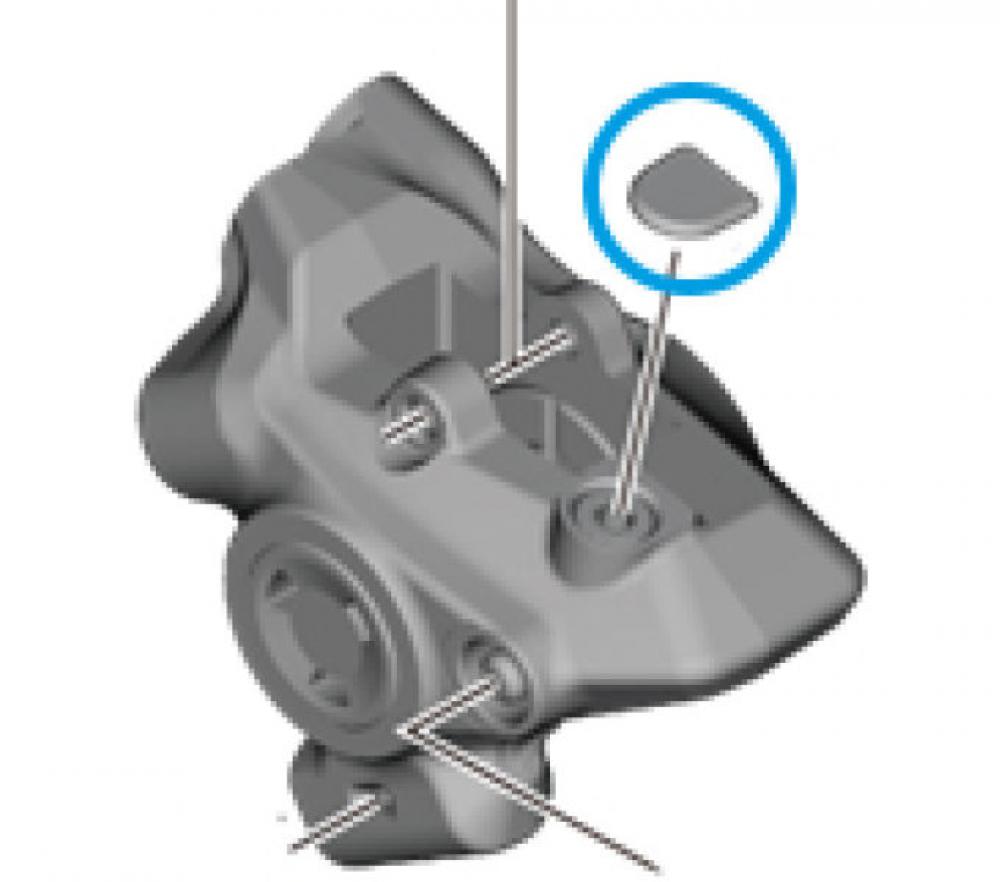 SHIMANO ENTLÜFTERSCHRAUBE BR-R9270 - Abdeckkappe für Hydraulikbremse, ca. 1 g