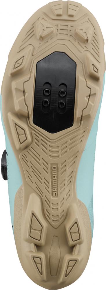 SHIMANO Fahrradschuhe XC302W Damen MTB SPD Größe 37 Blau - frauenspezifischer XC-Schuh