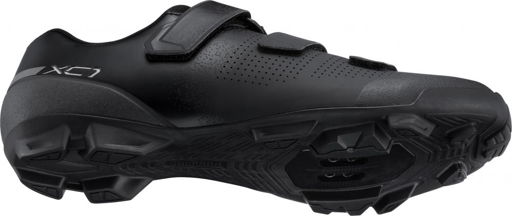 SHIMANO Fahrradschuhe XC102 Herren/Damen MTB SPD Fahrradschuhe Größe 46 Schwarz