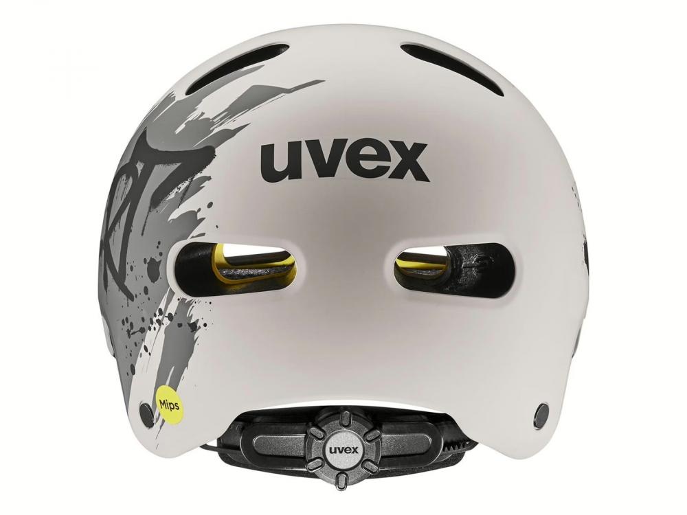uvex kid 4 style MIPS dirt warm grey matt | 55-58