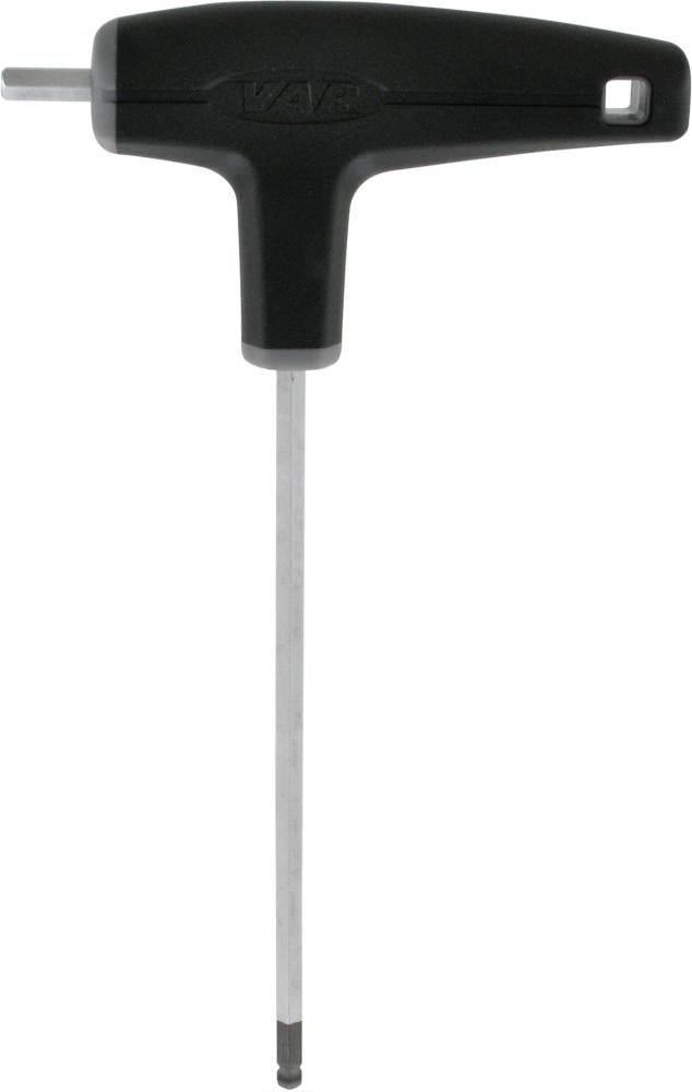 VAR Innensechskantschlüssel CL-18100 5 mm - ergonomischer T-Griff für präzises Arbeiten