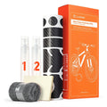Luxshield Lackschutzfolie Bike Universal Universal Schwarz - robuster Rahmenschutz für dein Fahrrad
