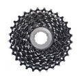 XLC Zahnkranz-Kassette 10-fach 12-27T für Campagnolo-Schaltungen, silber-schwarz.