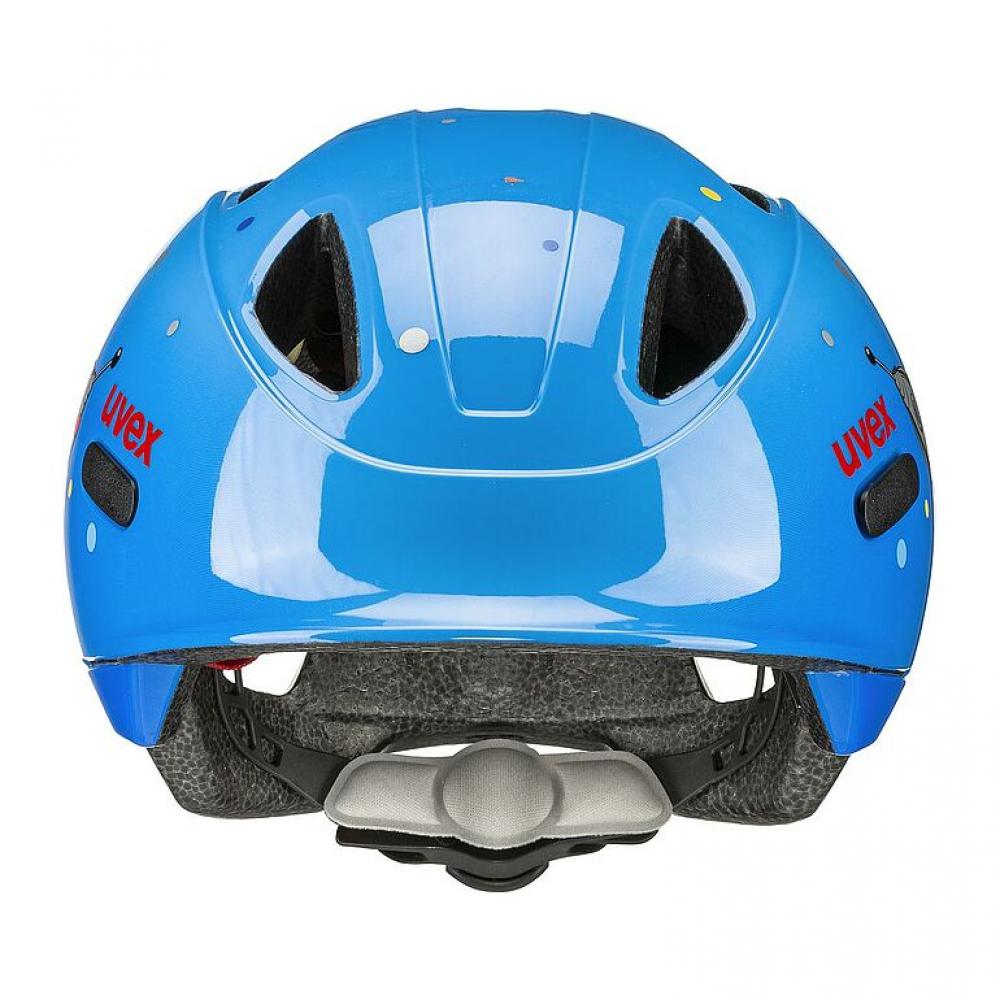 uvex oyo style Kinder-Fahrradhelm blue rocket 45-50 Zentimeter - Baby Bear Polsterung, xTRA Shield, KID PROtect, EN 1078, 230 Gramm