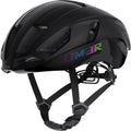 Limar Air Atlas Iridescent Matt Black L Schwarz - aerodynamischer Rennradhelm mit Top-Belüftung