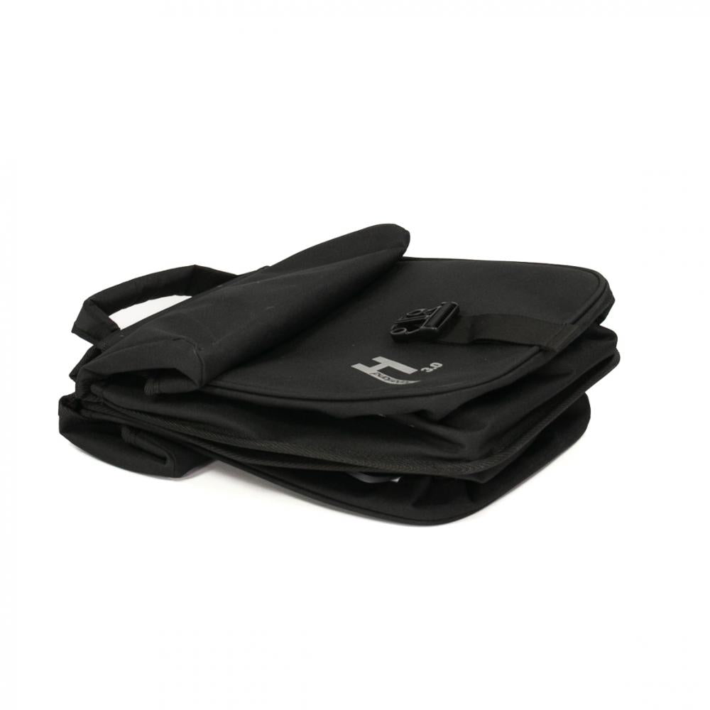 Haberland Doppeltasche 18l Basic S 3.0 schwarz - kompakter Stauraum für den Gepäckträger