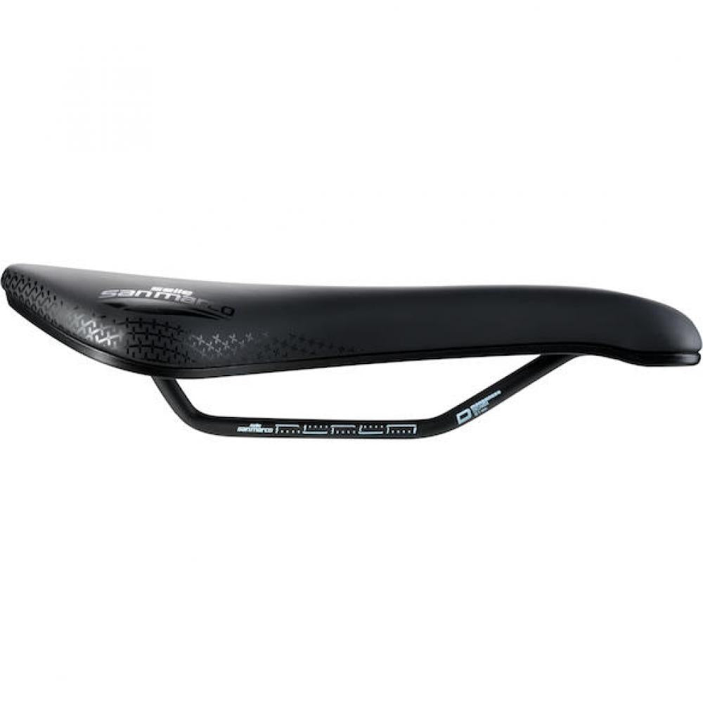 Selle San Marco Sattel Aspide Short Comfort Dynamic 155 x 250 mm Schwarz - maximaler Komfort