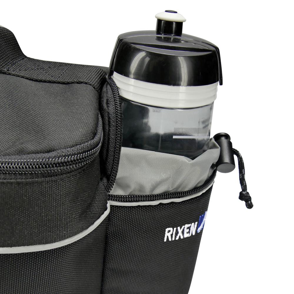 KLICKfix Rackpack Light Racktime Gepäckträgertasche 8 l Schwarz