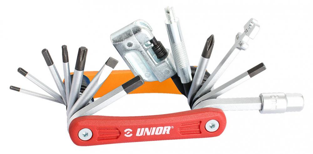 Unior Multitool EURO17 rot - 17-Funktionen-Multitool