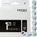 ConneX 1Z1 1s Kette 112 Glieder silber - rostgeschützte Einzelgang-Kette