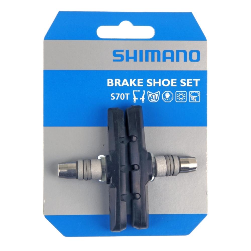 SHIMANO Bremsschuh S70T BR-M760 Bremsschuhe - Cartridge-Belag für Alufelgen