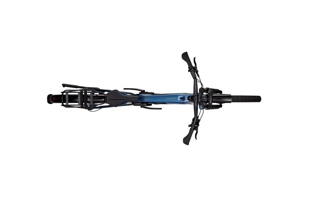 Focus AVENTURA² 6.7 E-Trekkingbike 29 Zoll Diamant M 42 Zentimeter - Bosch Performance Line, 540 Wh, Shimano Cues 9-fach, blau
