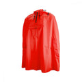 CHIBA Regenponcho - XL/XXL, wasserdicht, winddicht, reflektierend, rot