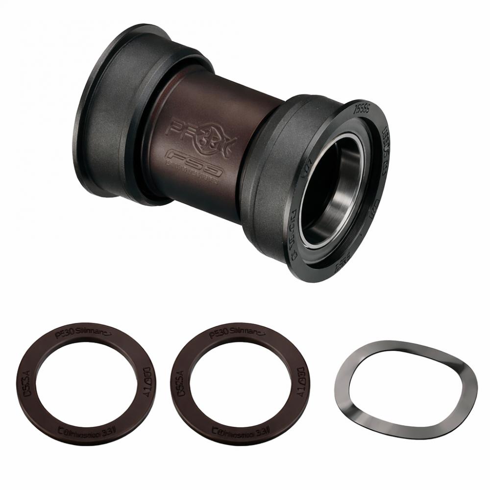 FSA Lagerschalen und Adapter BB386Evo/PF30/BB86/BBright Ø 19 mm - präzise Tretlageranpassung
