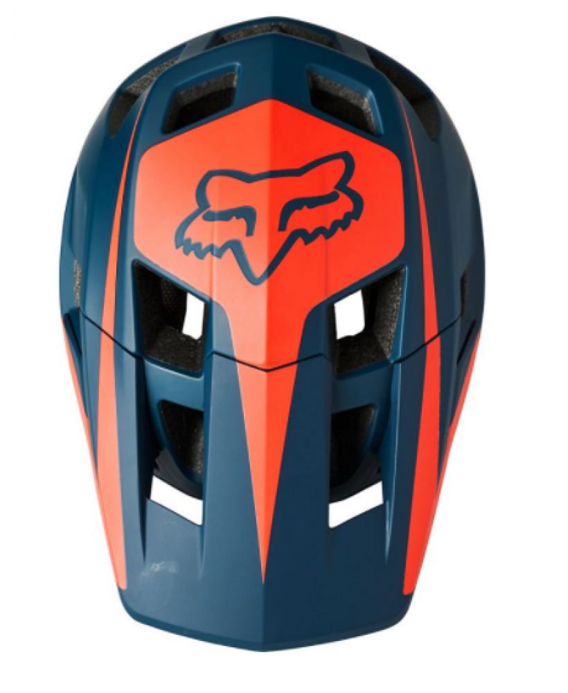 FOX Helm DROPFRAME PRO CE Trail Helm dark indigo rot M
