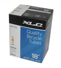 XLC Fahrradschlauch 18x1.75/2.125 (32/50-355/400) DV 32 mm, aus Butyl für hohe Luftdichtigkeit und Pannensicherheit, ideal für MTB & Citybike