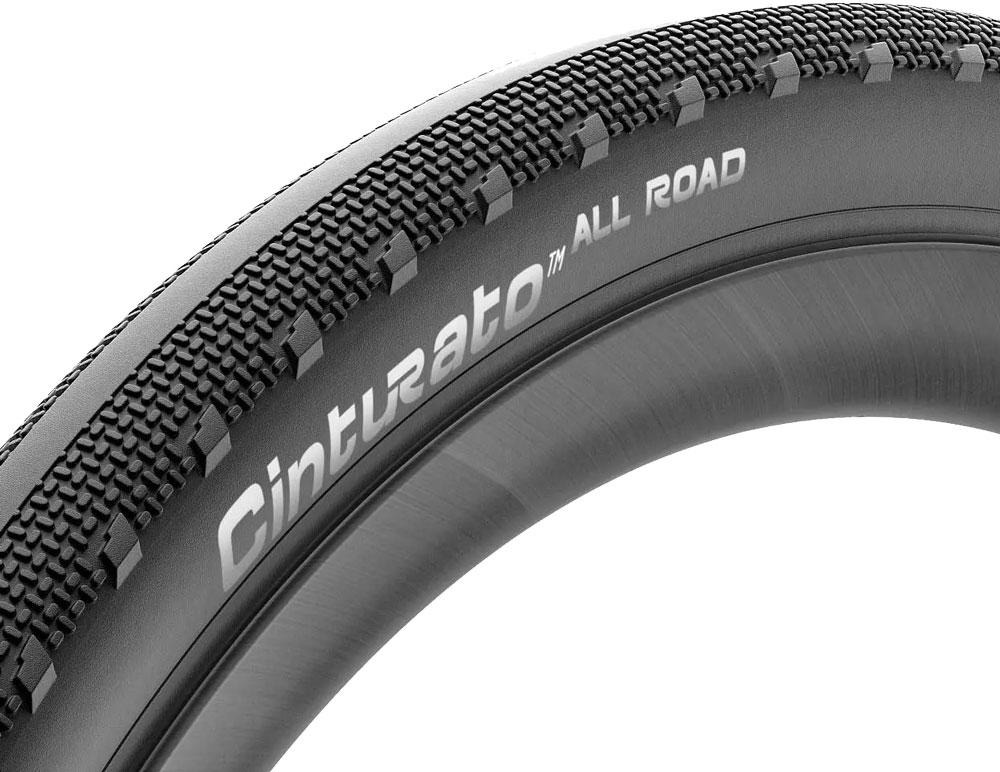 Pirelli Cinturato All Road 28x2,00" (50-622), TLR, faltbar, ProCompound Gummi, starker Pannenschutz, ideal für Straße und Schotter, schnelle Mittellinie, schwarz