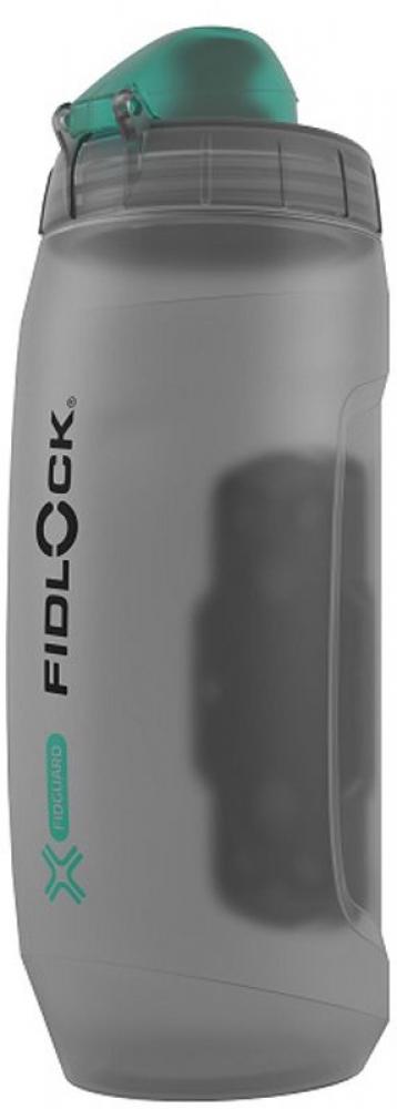 Fidlock TWIST Bottle 590 ml antibakteriell mit Bike Base magnet-mechanisches Flaschenhaltersystem, BPA-frei, selbstschließende Membran, abnehmbare Schmutzkappe, kompatibel mit allen TWIST Bases