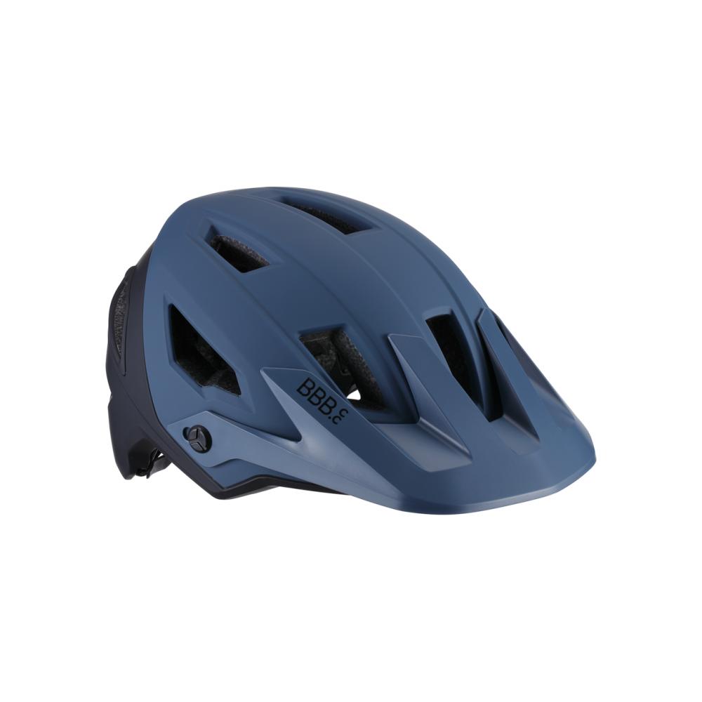 BBB Cycling BBB Helm Shore L (59-62cm) matt blau - sicherer MTB-Helm für Trail & Enduro