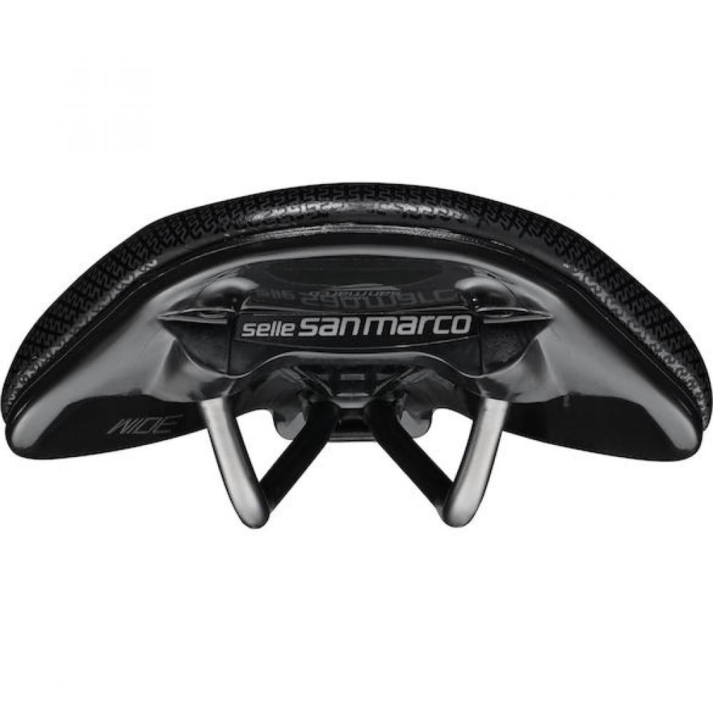 Selle San Marco Sattel Shortfit 2.0 Supercomfort Racing 155 x 255 mm Schwarz - maximaler Komfort & Performance