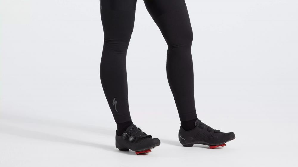 SEAMLESS LEG WARMER BLK XL/XXL - Nahtlose Beinwärmer Schwarz - Bekleidung