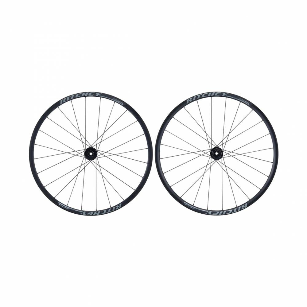 Ritchey Comp Zeta GX Clincher Tubeless Ready Laufradsatz 700C 100x12mm/142x12mm Campagnolo N3W schwarz