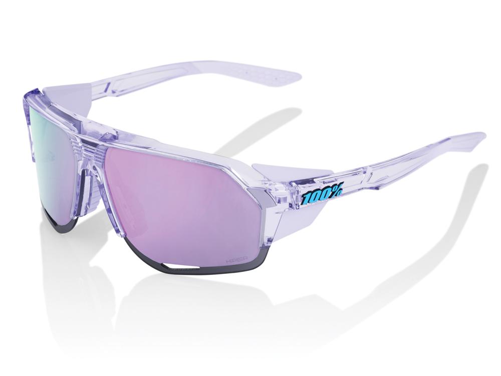 100% Norvik - HiPER Mirror Lens unis Polished Translucent Lavender - High-Performance Radsportbrille